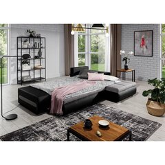 Parempoolne nurgadiivan Eltap Ottavio, hall/must price and information | Corner sofas and corner sofa beds | hansapost.ee