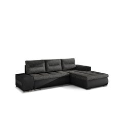 Parempoolne nurgadiivan Eltap Ottavio, hall/must price and information | Corner sofas and corner sofa beds | hansapost.ee