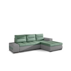 Vasakpoolne nurgadiivan Eltap Ottavio, roheline/hall price and information | Corner sofas and corner sofa beds | hansapost.ee