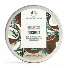 Kehavõi kuivale nahale The Body Shop Coconut Body Butter, 200 ml hind ja info | The Body Shop Kehahooldustooted | hansapost.ee