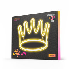 Forever Light neoon seinavalgusti Plei Crown NNE12 hind ja info | Seinavalgustid | hansapost.ee