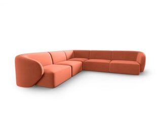 Pehme nurgadiivan Milo Casa Paolo, roosa/oranž price and information | Corner sofas and corner sofa beds | hansapost.ee