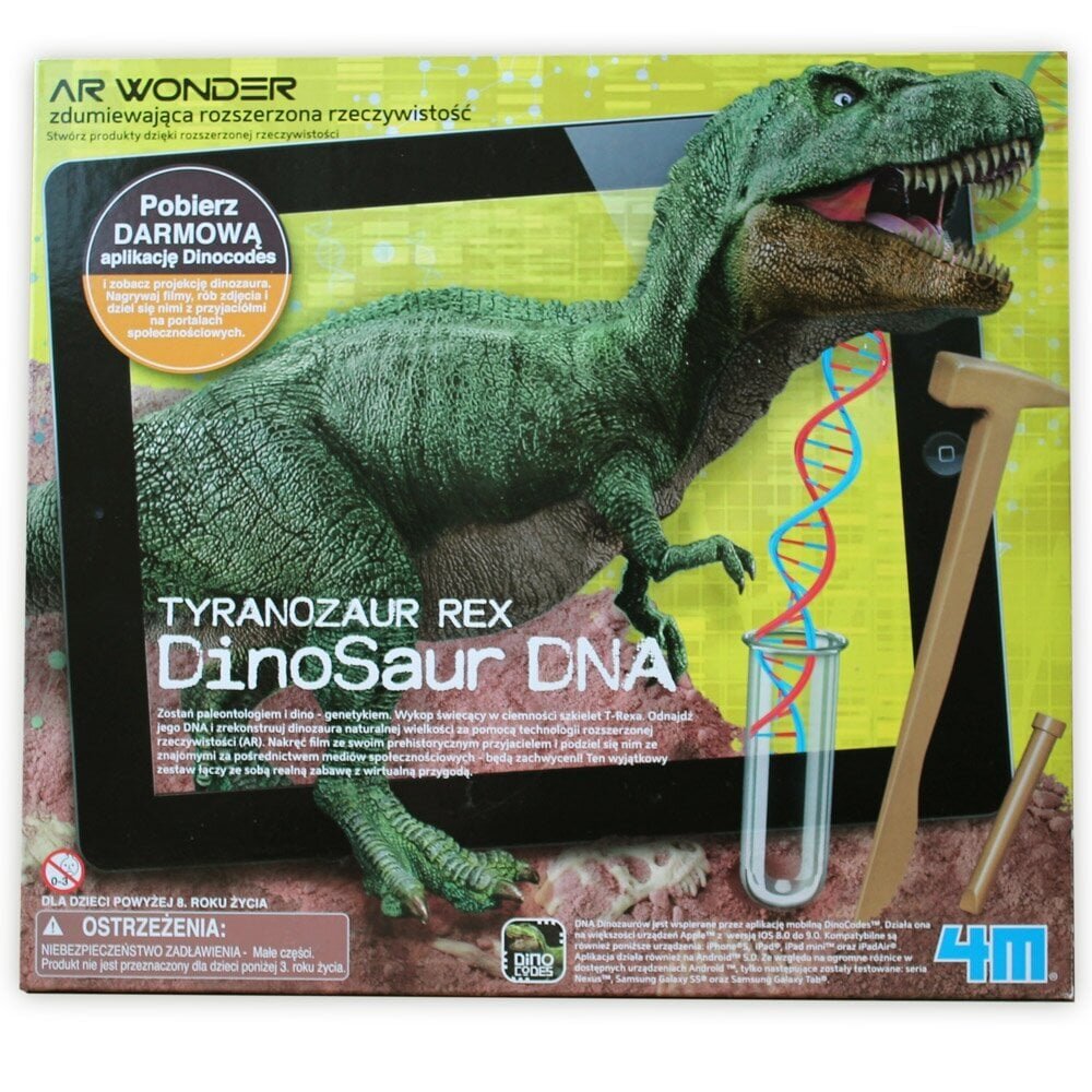 Loominguline komplekt 4M Dinosaur DNA Tyrannosaurs hind ja info | Arendavad laste mänguasjad | hansapost.ee