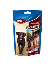 Лакомство для собак TRIXIE Snacki Premio Duck Bites, 80 г цена и информация | Лакомства для собак | hansapost.ee