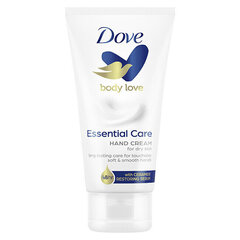 Крем для рук  Dove Nourishing Care Essential Hand Cream, 75 мл цена и информация | Кремы, лосьоны для тела | hansapost.ee