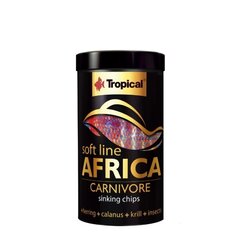 Tropical Africa Carnivore Size M - toit akvaariumi kaladele - 250 ml/130 g hind ja info | Kalade toit | hansapost.ee