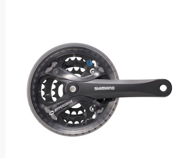 Vändad SHIMANO Crankset 8-Speed Black FC-M361 42/32/22T 175mm hind ja info | Muud jalgratta varuosad | hansapost.ee