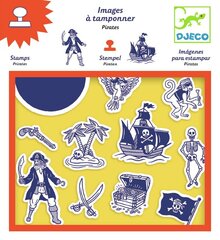 Печати "Пираты" Djeco, DJ08917 цена и информация | Развивающие игрушки для детей | hansapost.ee