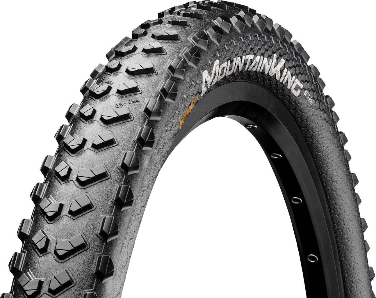 Valiskumm CONTINENTAL Tire Mountain King 58622/ 29x2.30 Blk/Blk Wire hind ja info | Jalgratta sisekummid ja rehvid | hansapost.ee