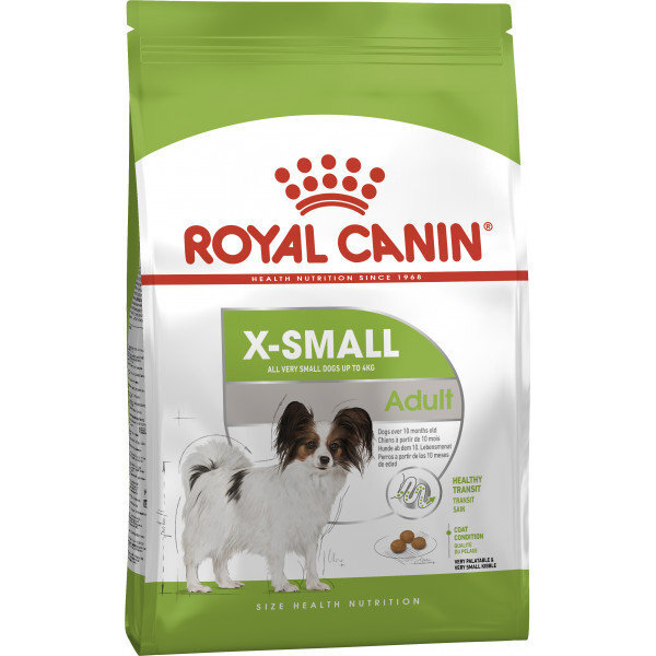 Royal Canin X-Small Adult 0,5 kg hind ja info | Koerte kuivtoit ja krõbinad | hansapost.ee