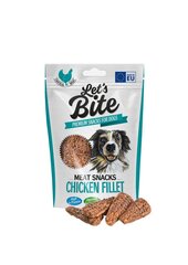 Let's Bite Chicken Fillet närimismaius koertele 80g hind ja info | Koerte maiused | hansapost.ee