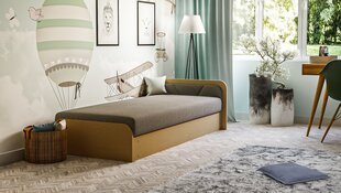 Односпальная кровать Parys, правая сторона, коричневый цвет цена и информация | Кровати | hansapost.ee
