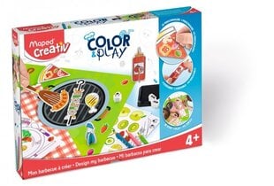 Meisterdamise komplekt Maped Creativ Color&Play Design my Barbecue hind ja info | Arendavad laste mänguasjad | hansapost.ee