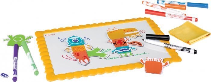 Joonistuskomplekt magnetplaadiga Maped Creativ Artist Board Monsters цена и информация | Arendavad laste mänguasjad | hansapost.ee