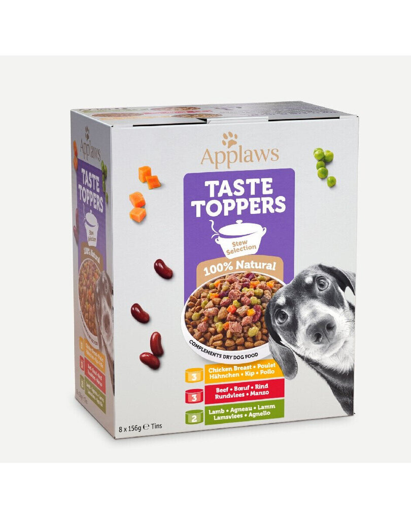 Applaws Dog Tin Stew Multipack komplekt, 32x156 g цена и информация | Koerakonservid | hansapost.ee