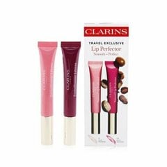 Komplekt Clarins Lip Perfector: huulepalsam 2 x 12 ml цена и информация | Помады, бальзамы, блеск для губ | hansapost.ee