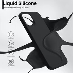 Чехол Liquid Silicone 1.5mm Xiaomi 13 Lite черный цена и информация | Чехлы для телефонов | hansapost.ee