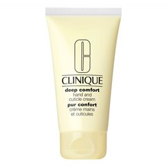 Clinique Deep Comfort niisutav käte- ja küünekreem, 75ml hind ja info | Kehakreemid, kehaõlid ja losjoonid | hansapost.ee