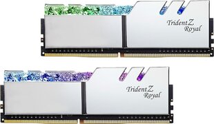 Модуль памяти G.Skill Trident Z Royal F4-4400C19D-32GTRS 32 ГБ 2 x 16 ГБ DDR4 4400 МГц цена и информация | Объём памяти (RAM) | hansapost.ee