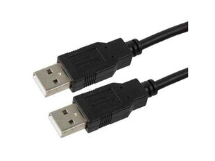 USB-kaabel Gembird AM-AM 1,8 m, must цена и информация | Кабели и провода | hansapost.ee