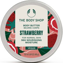 Kehavõi normaalsele nahale Maasikas The Body Shop, 50 ml hind ja info | Kehakreemid, kehaõlid ja losjoonid | hansapost.ee