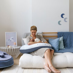 Подушка для кормления Doomoo Grey Moon, 170 см цена и информация | Doomoo Товары для младенцев | hansapost.ee
