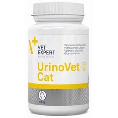 Кормовая добавка для кошек VetExpert UrinoVet Cat, 45 табл. цена и информация | VetExpert Товары для животных | hansapost.ee