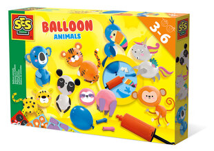 Loominguline õhupallide - loomade komplekt SES Creative hind ja info | Arendavad laste mänguasjad | hansapost.ee