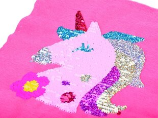 Loominguline komplekt tüdrukutele "Ükssarvik" Sequin Pillow цена и информация | Развивающие игрушки для детей | hansapost.ee