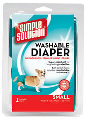 Моющиеся подгузники для самок Simple Solution, размер S цена и информация | Simple solution Товары для животных | hansapost.ee