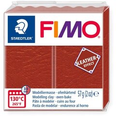 Polümeersavi Effect Leather rooste 57gr Fimo /6 hind ja info | Fimo Lastekaubad ja beebikaubad | hansapost.ee