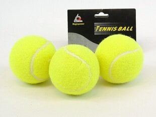 Tennisepallid 3tk. 8579 hind ja info | Välitennise tooted | hansapost.ee