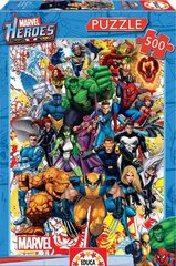 Pusle Educa Borras Heroes Marvel, 500 tk hind ja info | Pusled lastele ja täiskasvanutele | hansapost.ee