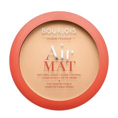 Kompaktpuuder Bourjois Air Mat 10 g, 02 Light Beige цена и информация | Пудры, базы под макияж | hansapost.ee