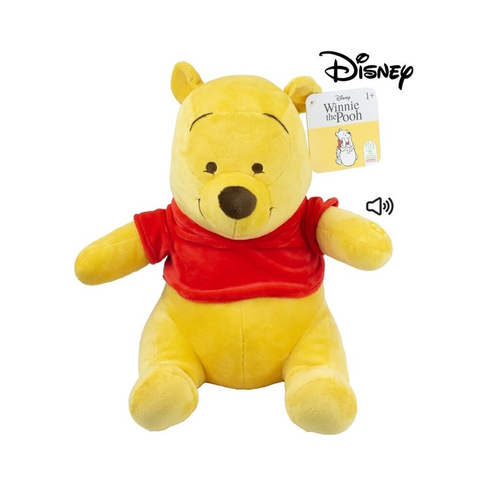 Pehme helidega mänguasi Disney Karupoeg Puhh (Winnie the Pooh), 30 cm hind ja info |  Pehmed mänguasjad ja kaisukad | hansapost.ee