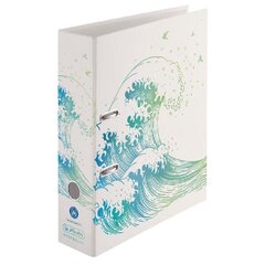 Herlitz registraator A4 8 cm GREENline Wave hind ja info | Kirjatarvikud | hansapost.ee