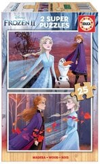 Pusle Frozen II, 2 tk. x 25 detaili цена и информация | Пазлы | hansapost.ee