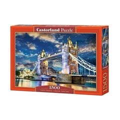 Puzzle 1500 TOWER BRIDGE, LONDON, ENGLAND 151967 hind ja info | Pusled lastele ja täiskasvanutele | hansapost.ee