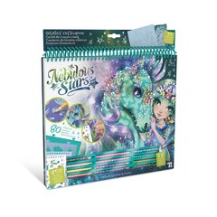 Книга для творчества Nebublous Stars Fantasy Horses, 11372 цена и информация | Особенности<br>-<br>Материал: дерево, пластик, стекло.<br>- Ручка из массива дерева, высококачественная и стильная.<br>- Зеркало высокой четкости, восстанавливает вашу максимальную четкость.<br>- Это подходит мужчинам и женщинам для повседневного макияжа и для путешествий. | hansapost.ee