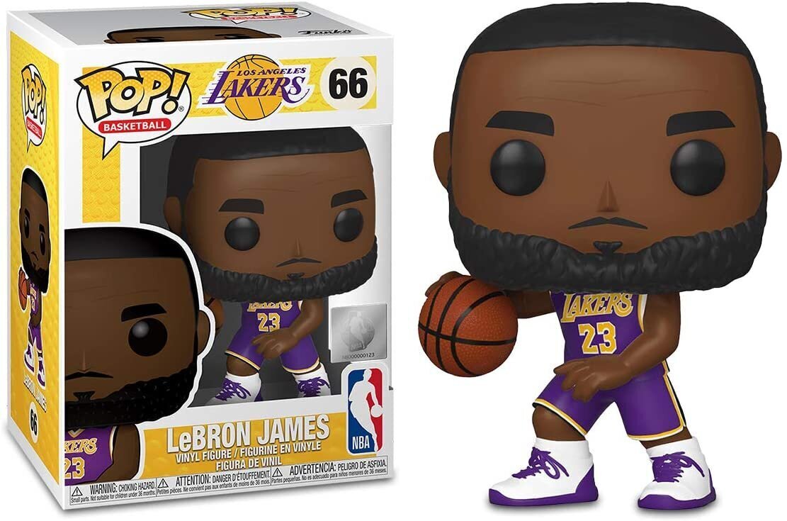 Figuur Funko Pop! NBA: Lebron James (Los Angeles Lakers) цена и информация | Fännitooted mänguritele | hansapost.ee