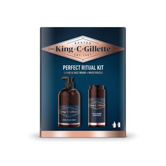 Kinkekomplekt meestele King C Gillette: habemepesuvahend 350ml + niisutaja 100ml цена и информация | Средства для бритья | hansapost.ee