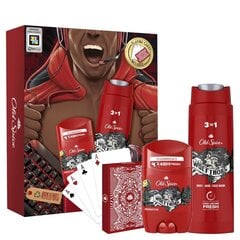 Kinkekomplekt meestele Old Spice Gamer: deodorant 50 ml + dušigeel 250 ml + kaardid цена и информация | Дезодоранты | hansapost.ee