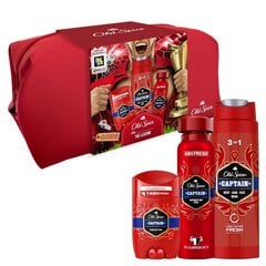 Подарочный набор для мужчин Old Spice Footballer: косметичка + дезодорант-спрей 150 мл + дезодорант-карандаш 50 мл + гель для душа 250 мл цена и информация | Дезодоранты | hansapost.ee