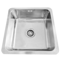 Roostevabast terasest valamu sifooniga price and information | Kitchen sinks | hansapost.ee