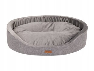 Овальный лежак для собак Amiplay Siena, разные размеры, серый цена и информация | Лежаки, домики | hansapost.ee