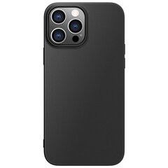 Mocco Soft Matte Case for Apple iPhone 15, juoda hind ja info | Telefonide kaitsekaaned ja -ümbrised | hansapost.ee