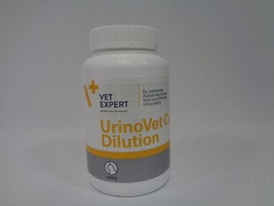 Toidulisand kassidele VetExpert Urinovet Cat Dilution, 45 tk hind ja info | Toidulisandid, vitamiinid ja parasiiditõrje | hansapost.ee