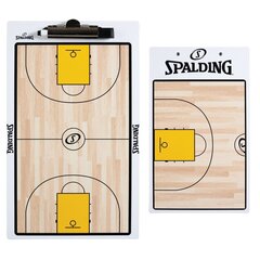 Taktikaline laud korvpallitreeneritele Spalding, 3x400x240 mm hind ja info | Muud korvpallikaubad | hansapost.ee