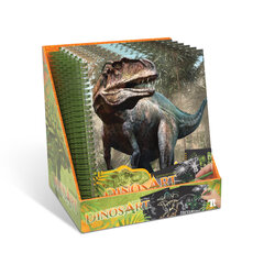 Творческая книга Dinos Art Scratch & Sketch, 15201 цена и информация | Развивающие игрушки для детей | hansapost.ee