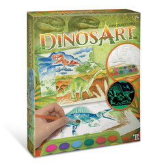 Loominguline komplekt Dinosart Magic Watercolor, 15052 hind ja info | Kunstitarbed, voolimise tarvikud | hansapost.ee